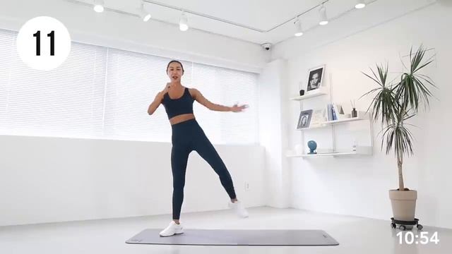 📹 20-минутная тренировка для стройных и упругих бёдер — сжигаем жир на ногах🔥 → #MIZI