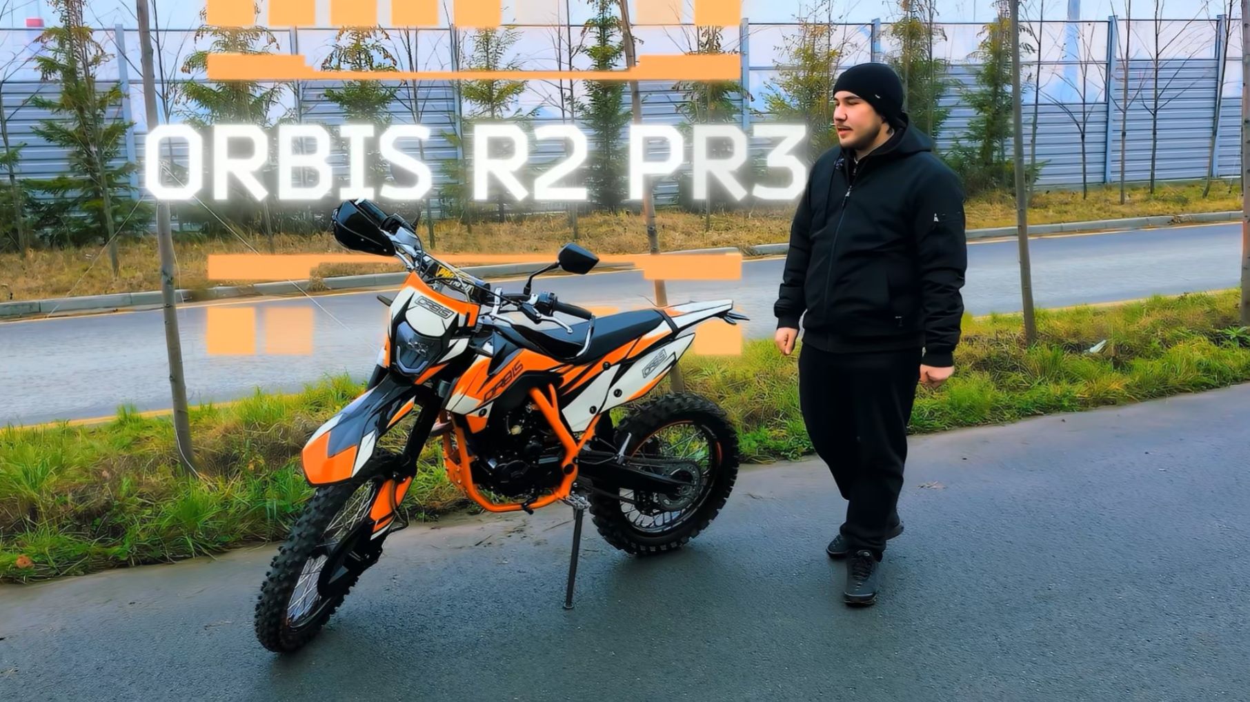 Мотоцикл ORBIS R2. Внедорожник с ПТС, с богатой комплектацией. Краткий обзор смотреть онлайн