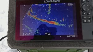 Актив таргет 2 зимой подо льдом.