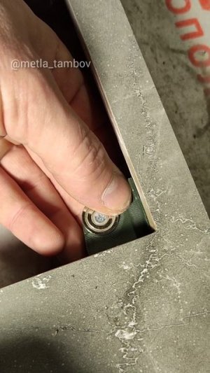 как правильно сделать кнопку из керамогранита для инсталляции