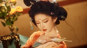 Фотосессия Небесная дева пиона когда цветок становится богиней