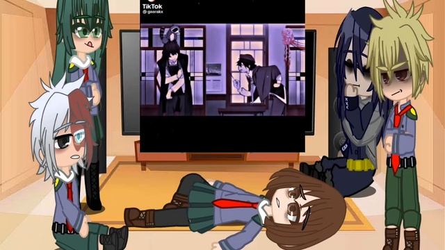 Реакция Мга на Деку(Изуку) как Рампо Автор:хз