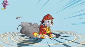 Щенячий патруль, Скай, Маршал, Эверест, Гончик, Крепыш и Роки стали супер героями . Для детей!