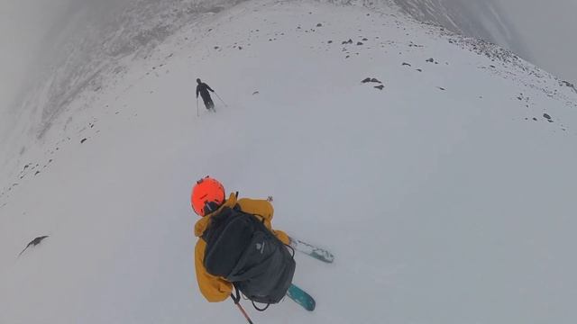 Скитур на Кольском, гора Ниттис простой фрирайд маршрут возле Мончегорска смотреть онлайн