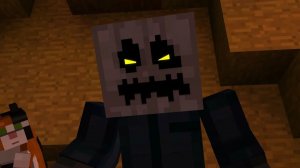 The White Pumpkin Боссфайт [Minecraft: Story Mode]