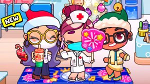 Новогоднее🎄🎅 украшение больницы🏥 супер настроение /♥️AVATAR WORLD ИСТОРИИ♥️