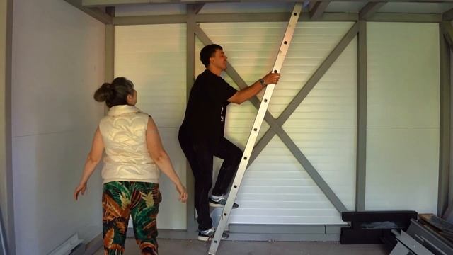 Двухэтажный гараж с жилой зоной из сэндвич-панелей | Цена | Обсуждаем идею и результат с заказчицей смотреть онлайн