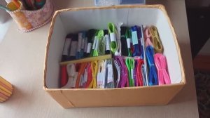 Мои хомячьи запасы для рукоделия