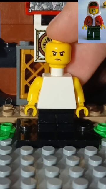Как сделать маленького бездомного морро #Лего #lego #ниндзяго #ninjago  #кастом #castom