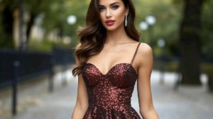 Стройные модели в красивых платьях