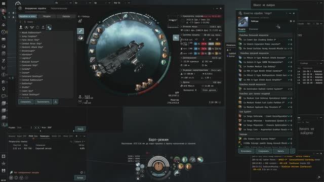 Дорогая Tengu на 5/10 Guristas 