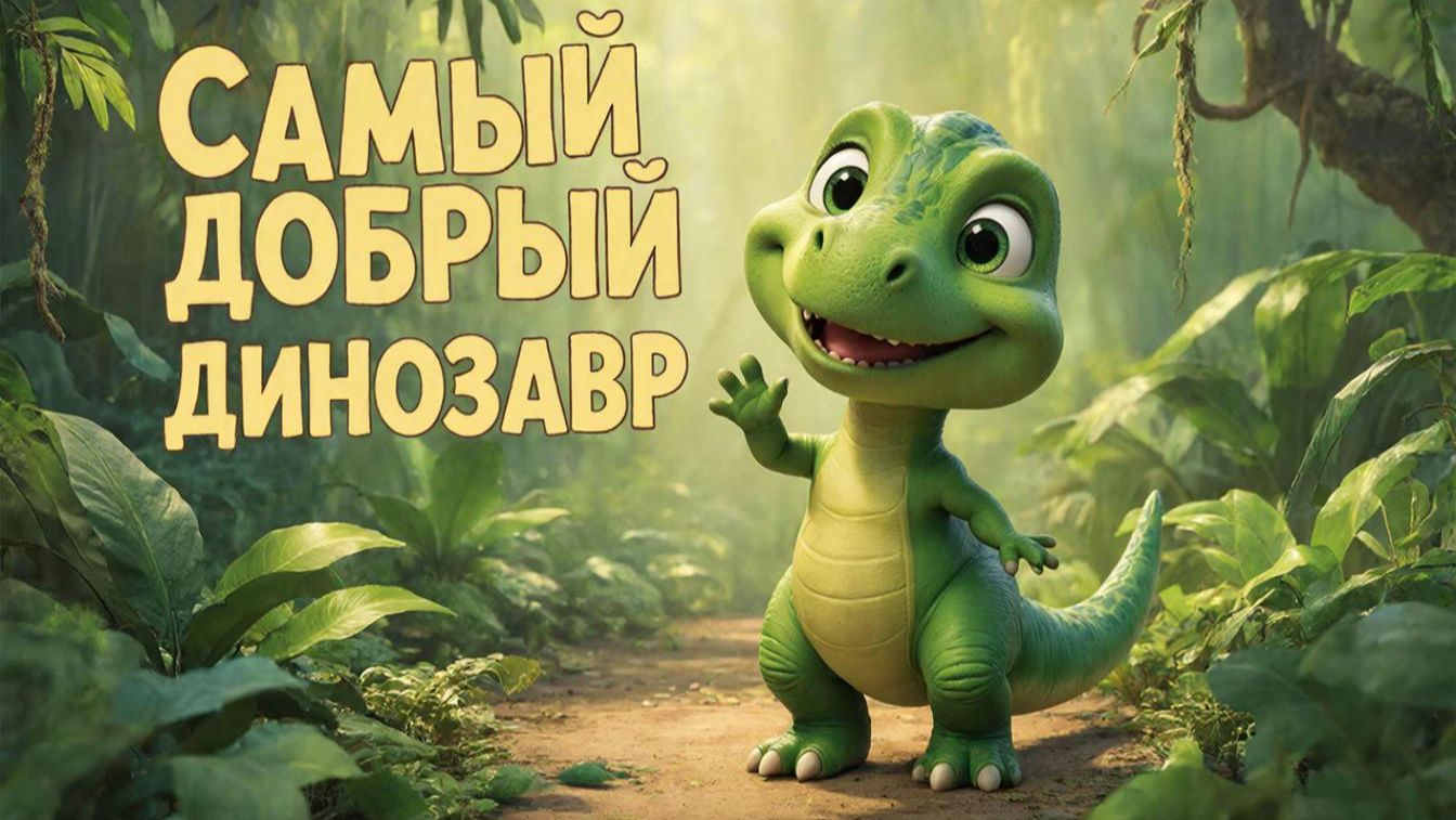 Мультик для детей. Самый добрый динозавр смотреть онлайн