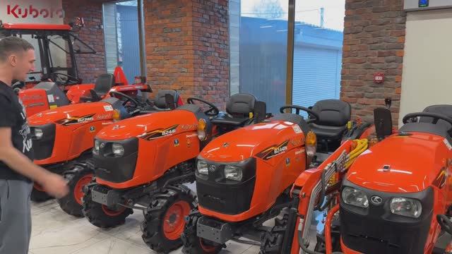 Новинка в России. Минитрактор Kubota Narrow для сельхоз работ смотреть онлайн