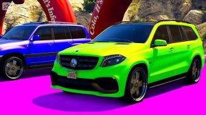 Мультфильмы про машинки Веселые гонки с трюками для детей Мультики про машинки Мультфильмы для детей