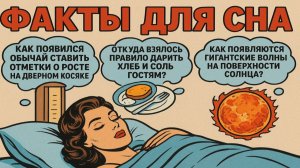 Ответы на вопросы, которые приходят перед сном: удивительные факты для быстрого засыпания