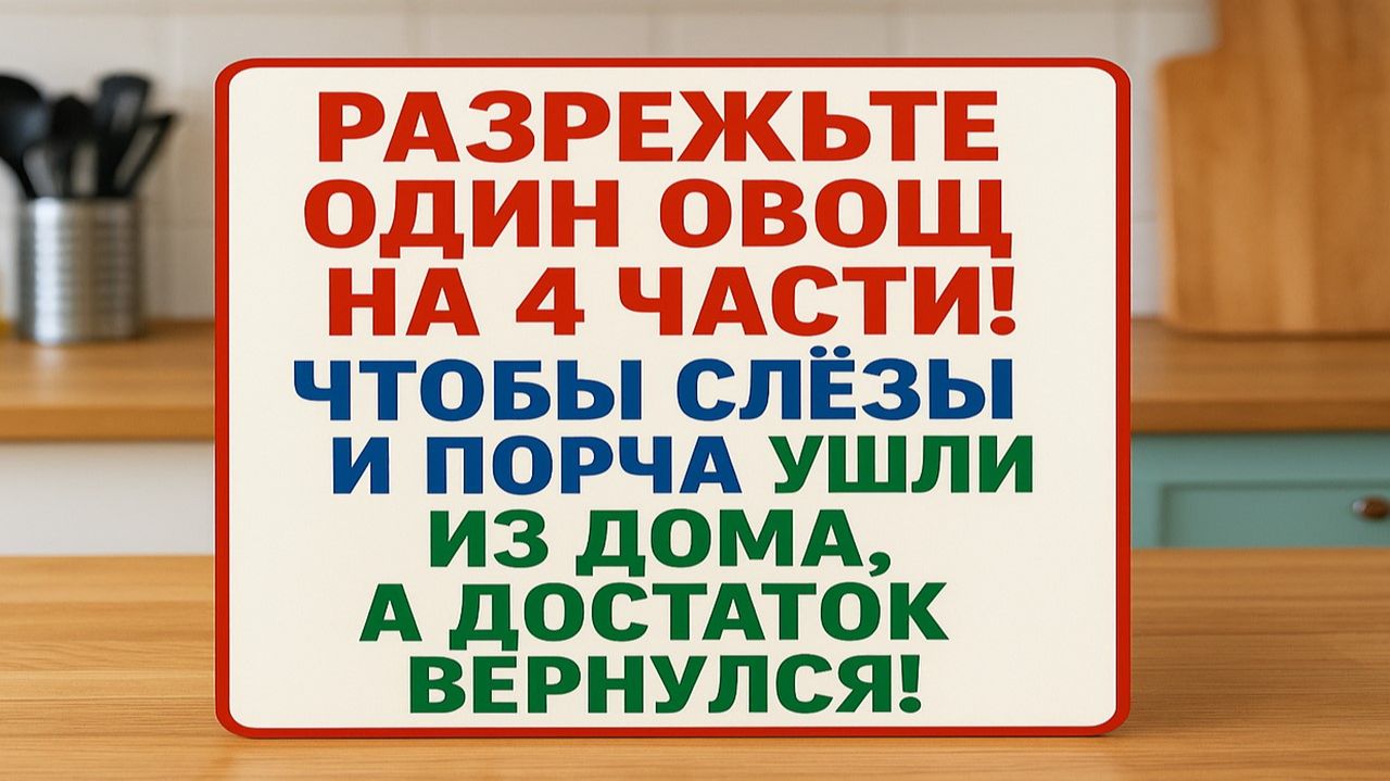 Разрежьте луковицу так, и дом перестанет тянуть беды и нищету: древний кухонный ритуал. Приметы смотреть онлайн