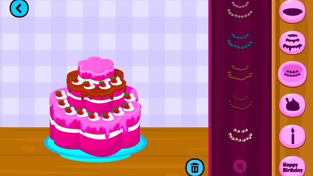 Для детей. Сделали тортик,один годик. С днём рождения! смотреть онлайн