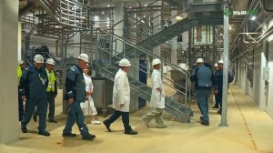 Визит министра сельского хозяйства РФ Оксаны Лут на завод «НьюБио»