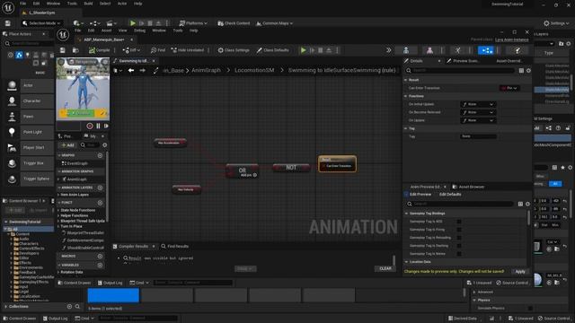 NanceDevDiaries - [UE5 Lyra] swimming animation setup using linked animation layers смотреть онлайн