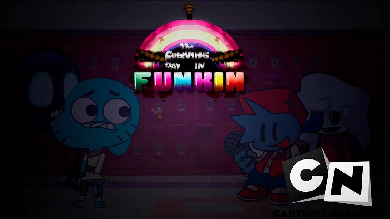 Friday night funkin` vs The Amazing World of Gumball смотреть онлайн