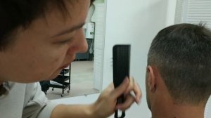 Мужская стрижка триммером Dykemann Barthaare GR-24