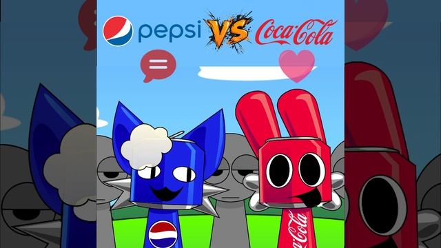 Sprunki 🔴 Coca-Cola 🆚🔵 Pepsi 🥤❓ #sprunki #meme #incredibox #animation #memes смотреть онлайн