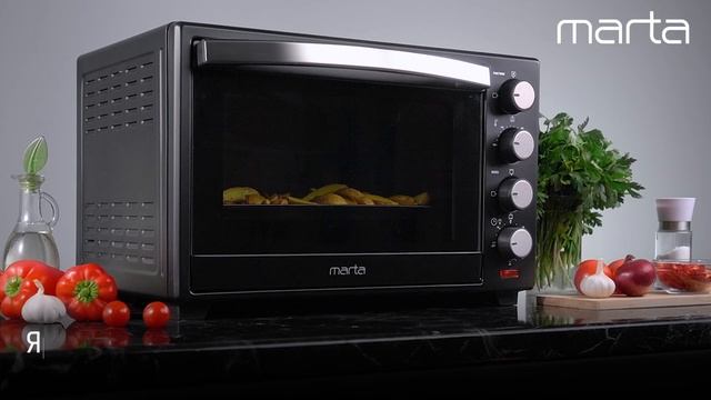Мини-печь MARTA MT-4281 смотреть онлайн