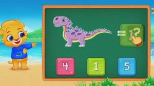 Детский познавательный мультфильм: учим цифры.