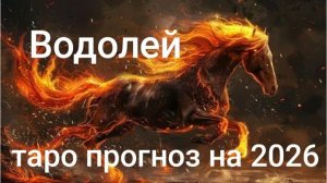 Таро прогноз для Водолеев на 2026 год