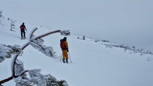 Гора Воронья - скитур и фрирайд на Кольском в районе Мончегорска.