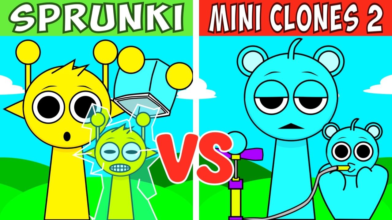 🌀 Incredibox Sprunki MINI CLONES 2 — Новые клоны Sprunki! смотреть онлайн