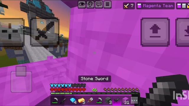 The Hive Bedwars in Minecraft bedrock! 120 fps. (Pro mobile player) смотреть онлайн