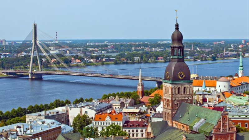 Рига, Латвия - Riga, Latvia смотреть онлайн