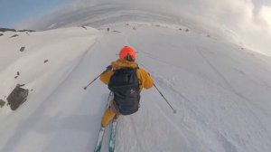 Мончетундра - первый фрирайд и скитур видеофиксацией. Место, куда не добирались горнолыжники