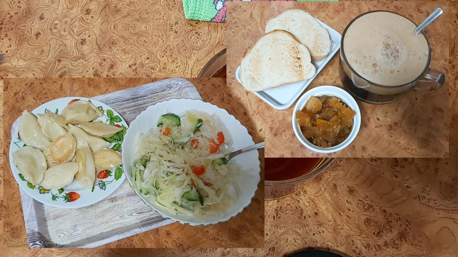 Рождественский пост, день 6-й. Чаёвничаю, греюсь))) Довела салат до ума. Лёгкий ужин - худею!))) смотреть онлайн