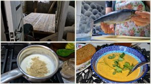 Ремонт в доме Начали сборку полов в дубае. Суп из грибного порошка. Солю селёдку как из магазина