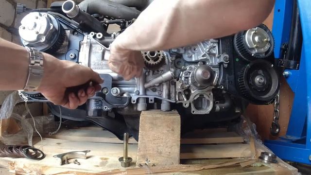 Подробная инструкция по замене ремня ГРМ Subaru
