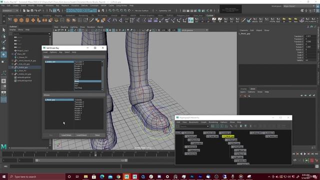 1 -Adding Control with Set Driven Keys смотреть онлайн