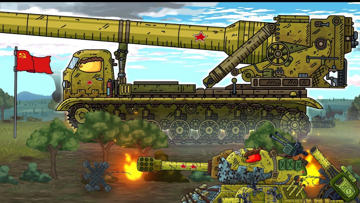 Этот Монстр-Грузовик с Огромным орудием! Ремонт Карла-44 смотреть онлайн