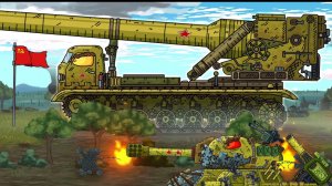 Этот Монстр-Грузовик с Огромным орудием! Ремонт Карла-44