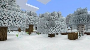 Я выживаю в зимнем мире майнкрафта! ЧАСТЬ:1