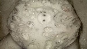 АСМР видео /Чёрное Мыло/Пенная выжимка губки/