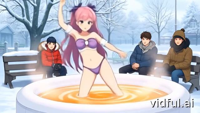 Купание розововолоски смотреть онлайн