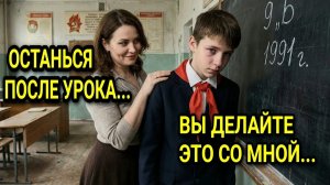 Учительница сказала： Останешься после уроков — школьная тайна, о которой молчали много лет