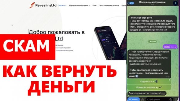 REVEALINS LTD (REVEALINSLTD.COM, PLATFORM.REVEALINSLTD.COM) ОБЗОР И ОТЗЫВЫ 2025. ОБМАН?