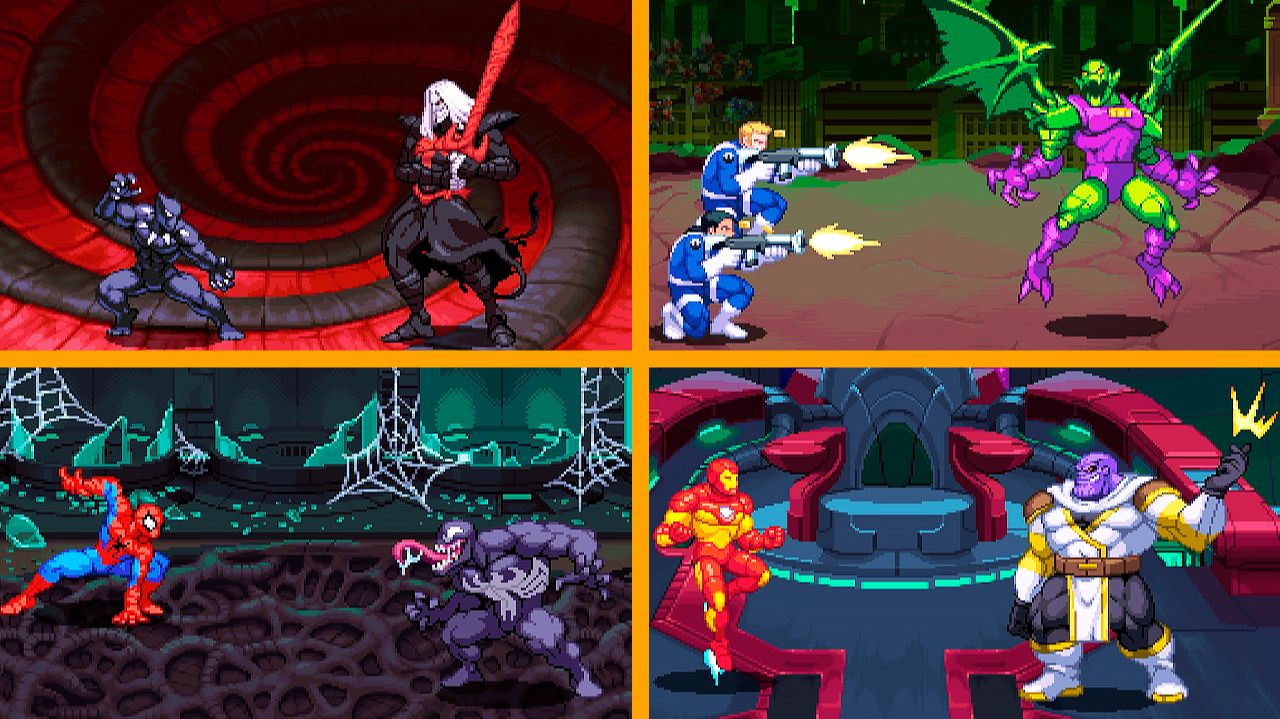 Marvel Cosmic Invasion | Все боссы смотреть онлайн