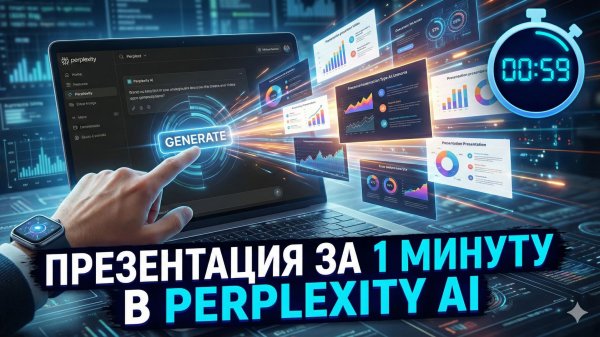 Создавайте презентации и документы за 1 минуту с Perplexity AI