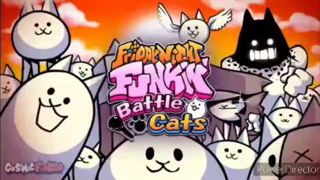 Перезалив видео Friday night funkin' battle cats (demo)–rush instrumental.