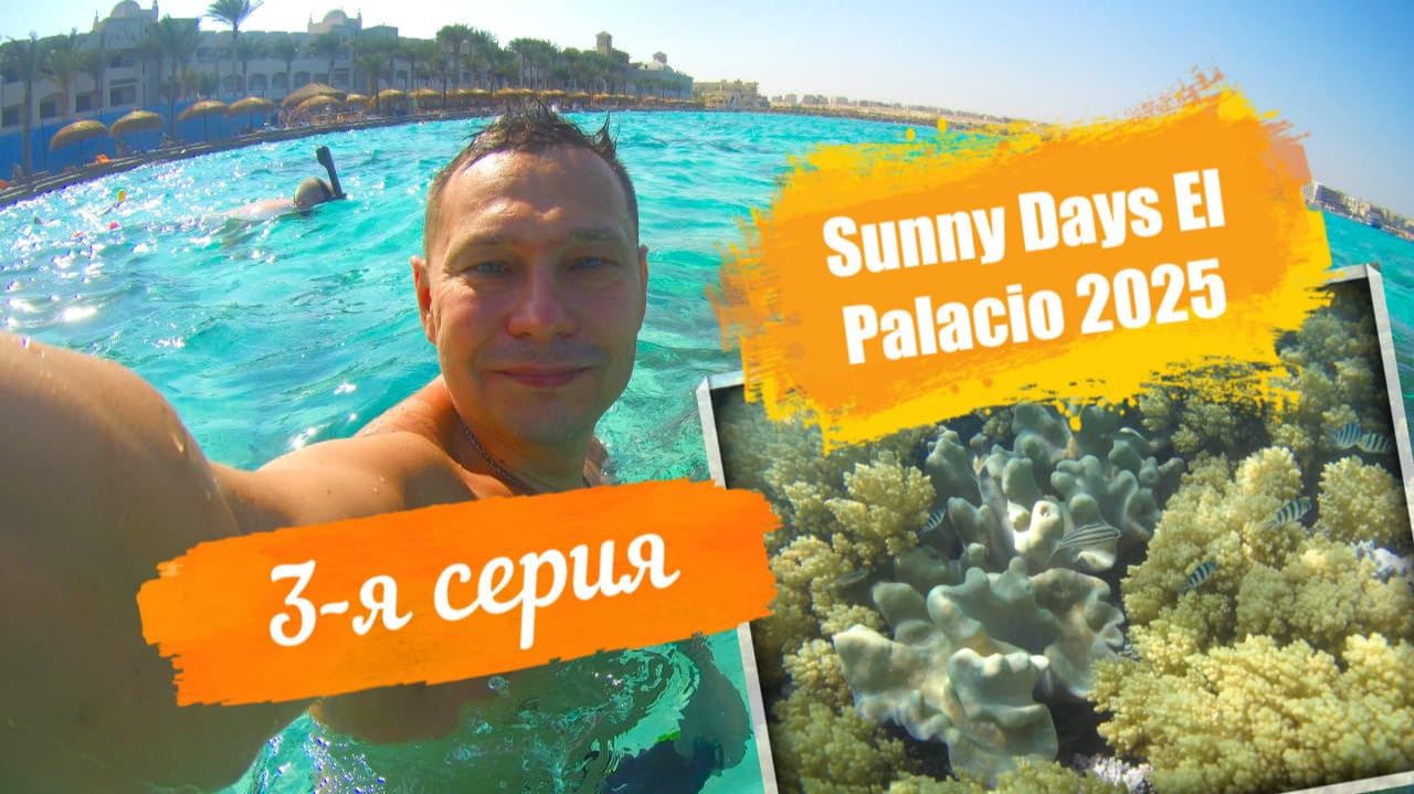 Sunny Days El Palacio 4*. Отпуск Египет Осень-2025. 3-я серия