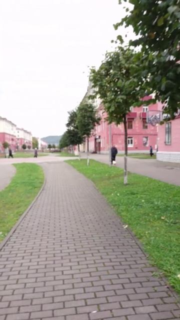 Проспект Коммунистический г. Междуреченск в 2018 году